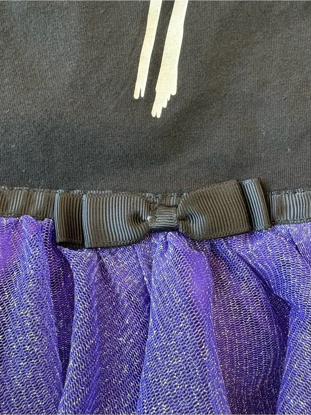 Thrills & Chills Dog Apparel Halloween Skeleton Tutu Dress – Size S 10-15 lbs
